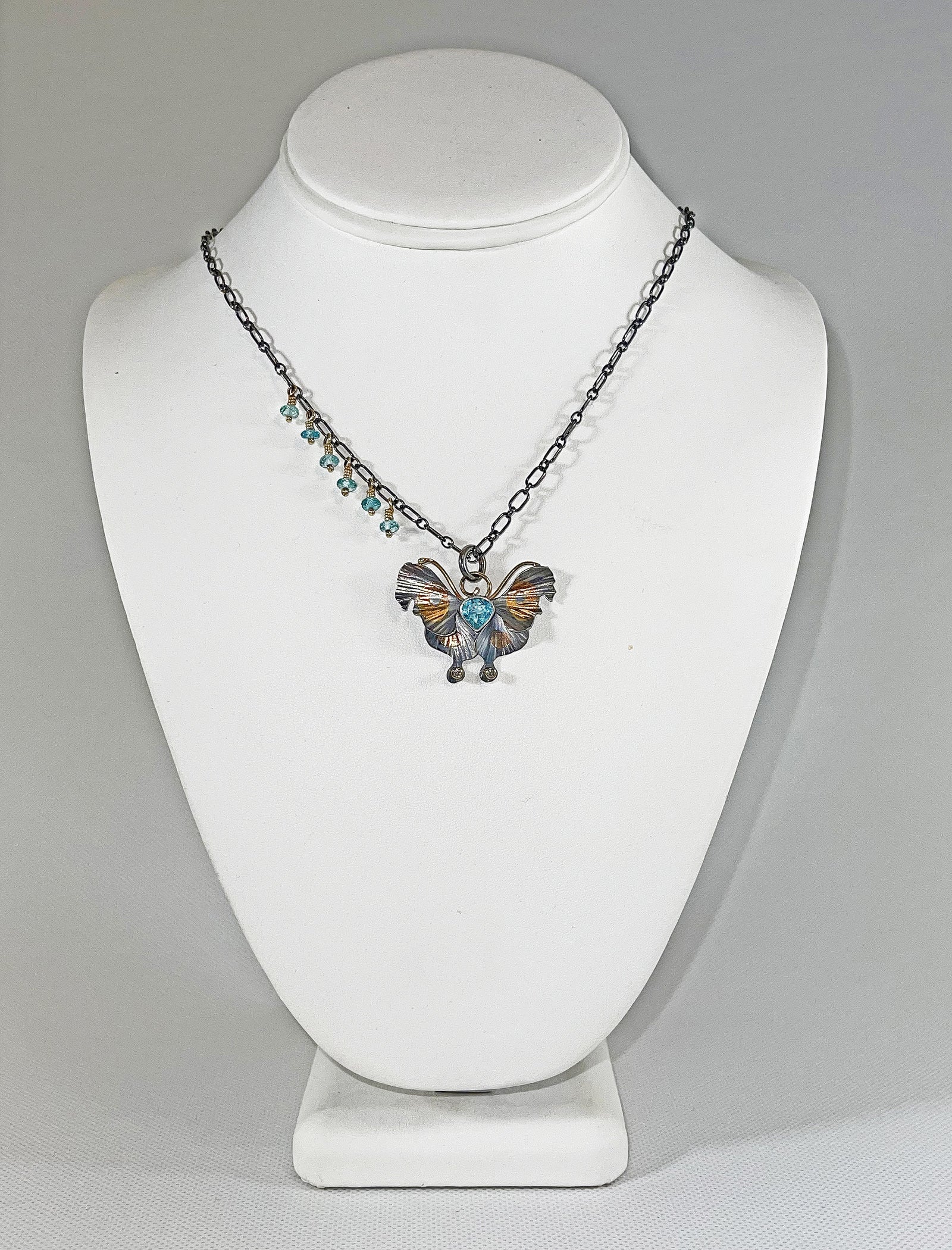 Brooke Barboza - Apatite Moth Pendant