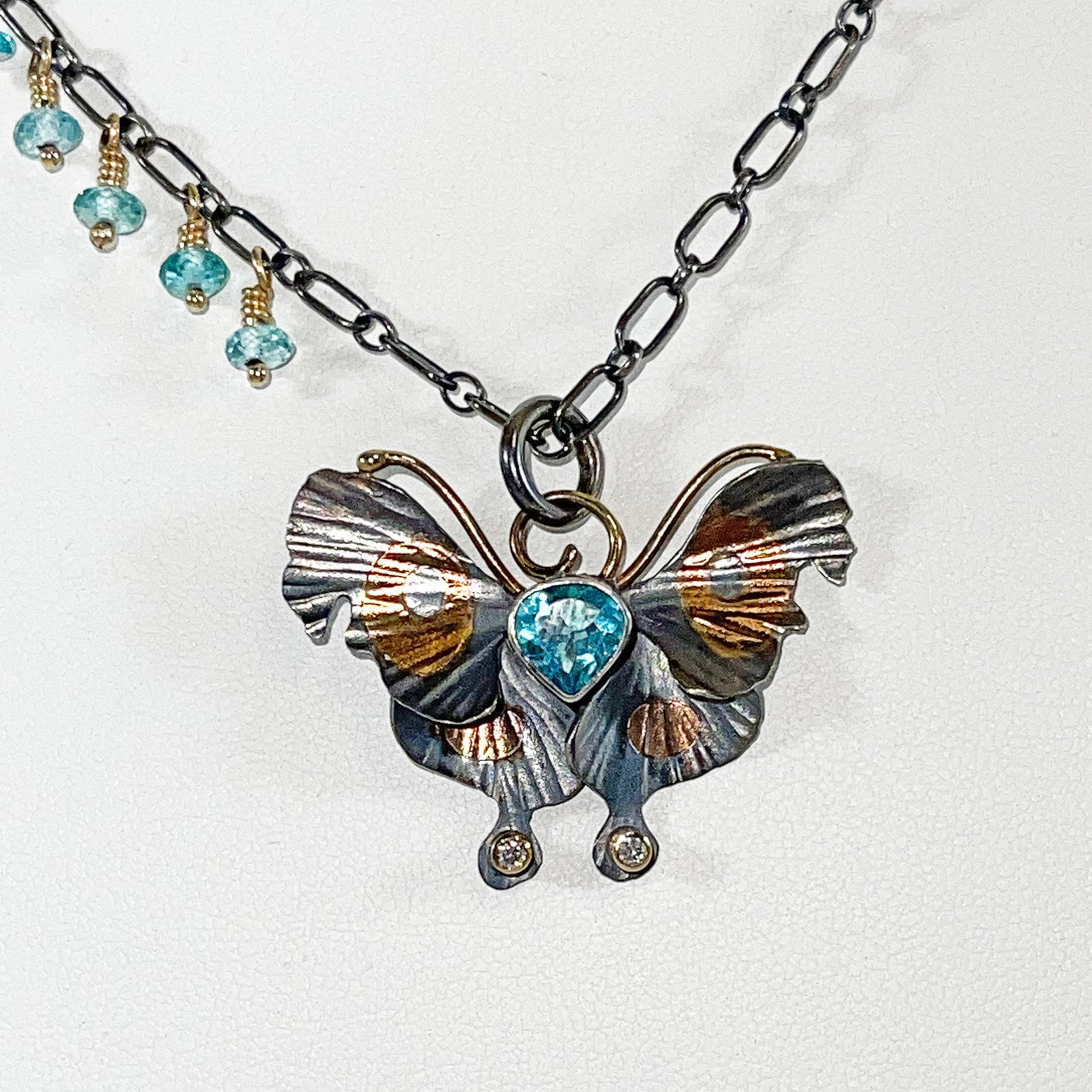 Brooke Barboza - Apatite Moth Pendant