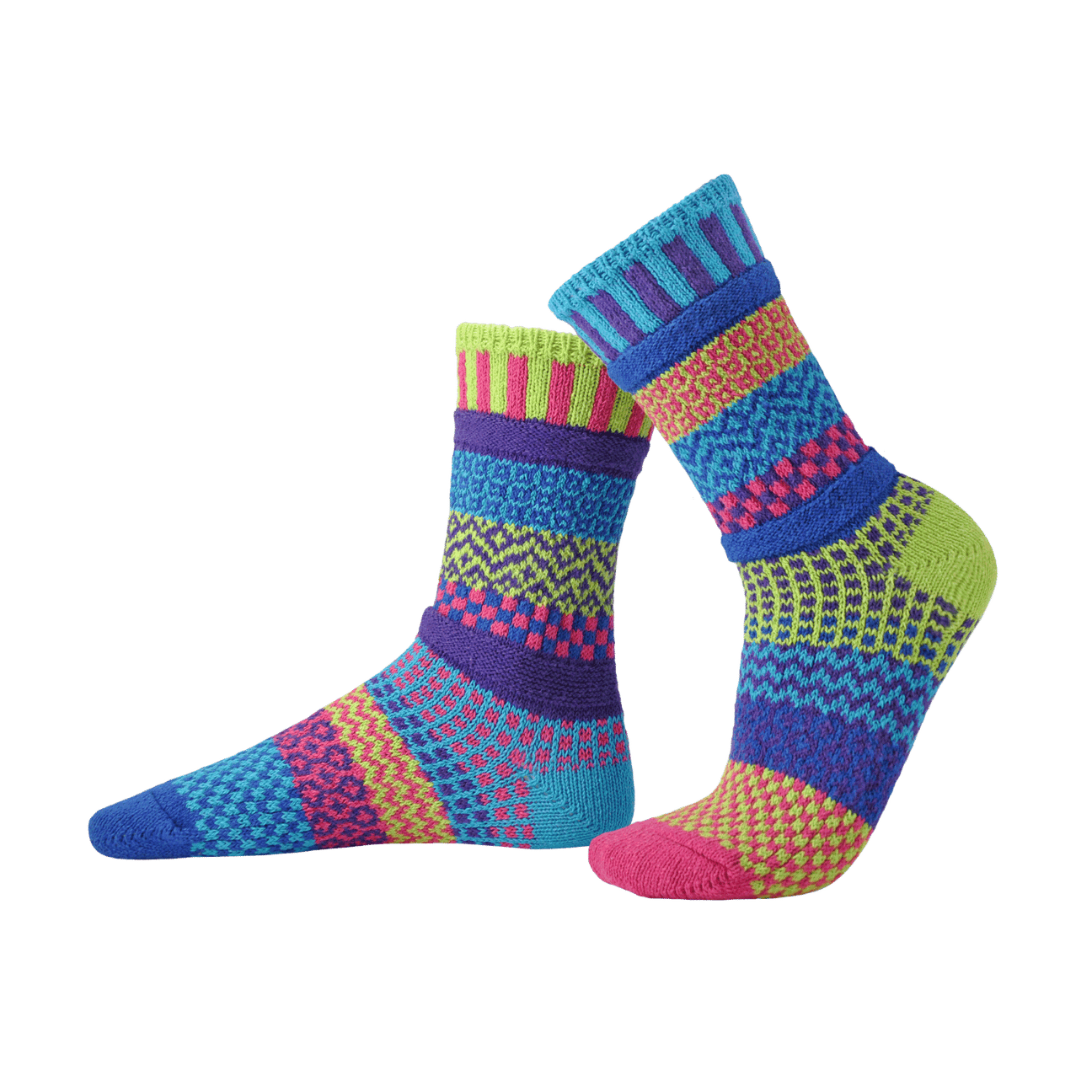 Solmate Socks - Bluebell Crew