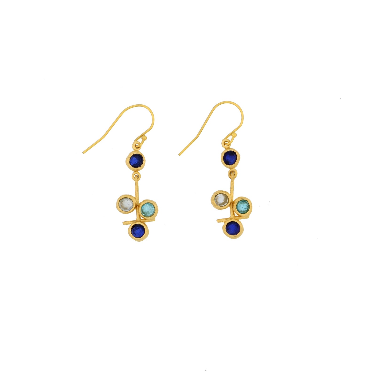 Michael Vincent Michaud - Raindrop Wire Earrings
