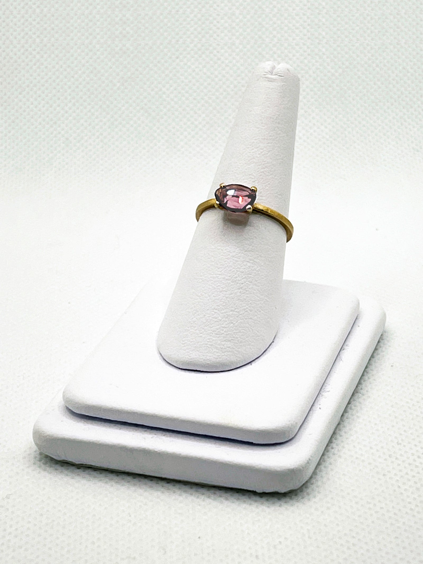 Jennifer Dawes Designs - Rhodalite Garnet Solitaire