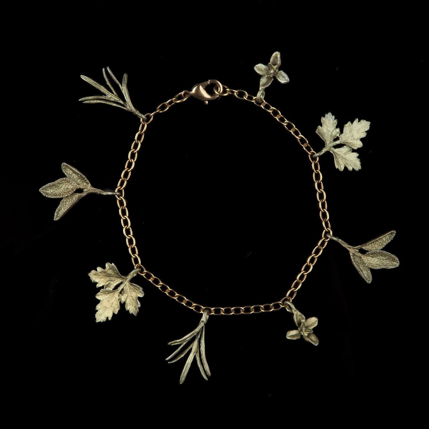 Michael Michaud - Petite Herb Charm Bracelet